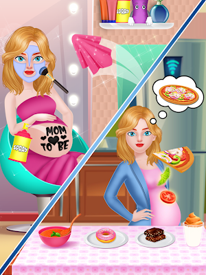 Pregnant Mommy - Newborn Baby Care Game Screenshot 0