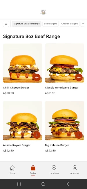 Burger'd Australia Screenshot 1