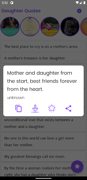 Daughter Quotes and Sayings Screenshot 3