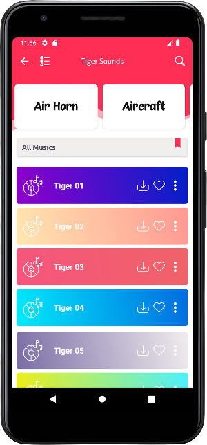 Tiger Sounds Screenshot 1