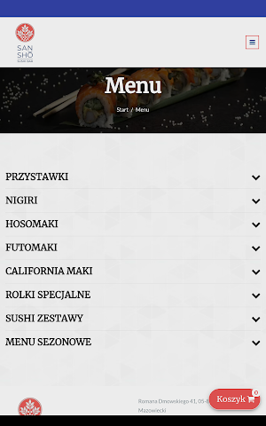 Sansho Sushi Bar Screenshot 2
