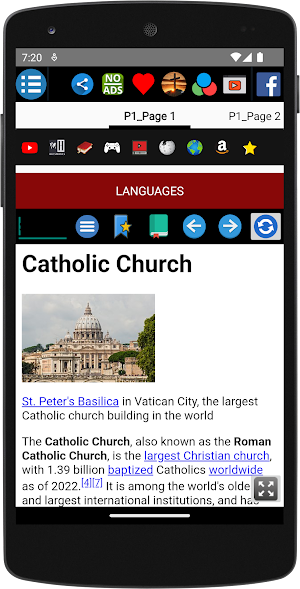 Catholic Church - History Screenshot 1