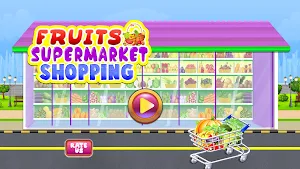 Fruits Supermarket Shopping: Grocery Cashier Games Screenshot 3