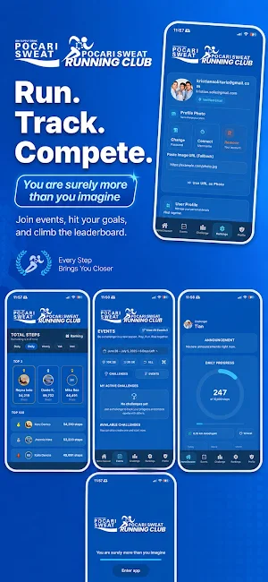 Pocari Sweat Running App Screenshot 0