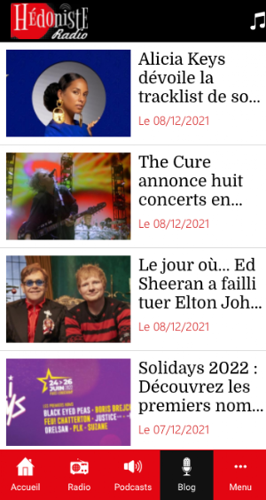 Hedoniste Radio Screenshot 3