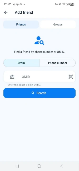 QoMi: Chat, Connect & Share Screenshot 2