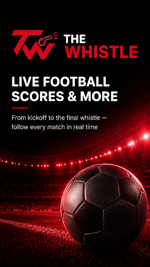 Football Live Scores: Whistle Screenshot 0