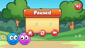 Blue & Red Pinky Ball Lovers Screenshot 3