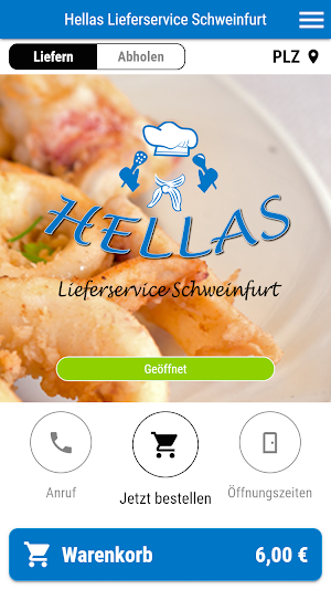 Hellas Lieferservice Screenshot 0