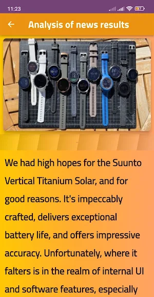 suunto vertical Titanium guide Screenshot 1