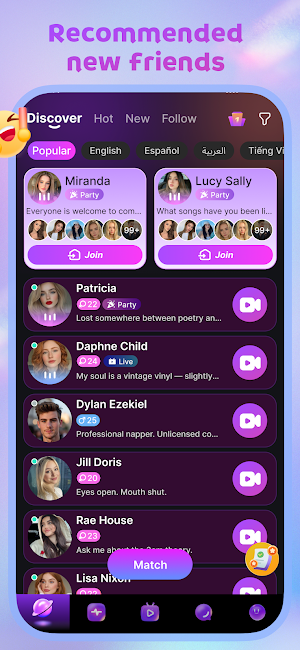 PingMee - Party & Video call Screenshot 3
