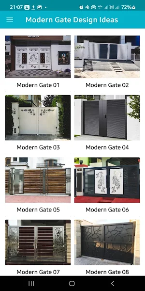 Modern Gate Design Ideas Screenshot 0