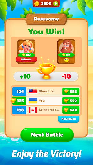 Fun Numbers. Number Puzzle PvP Screenshot 2