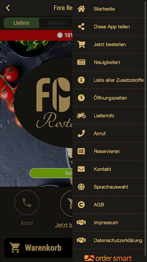 Fora Restaurant Screenshot 2