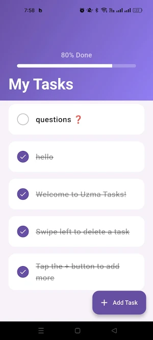 AWAYBASE Todo Screenshot 1