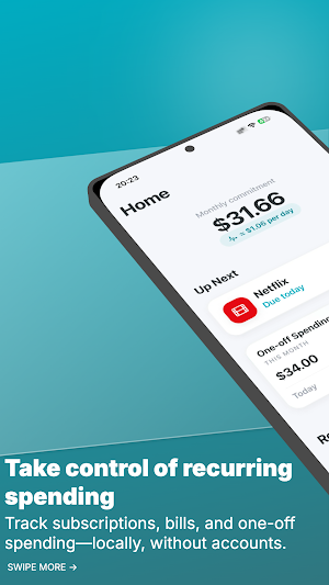 SpendBuddy: Renewal & Bills Screenshot 0