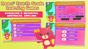 Fourth Grade Games: Learning with the Bears Screenshot 2