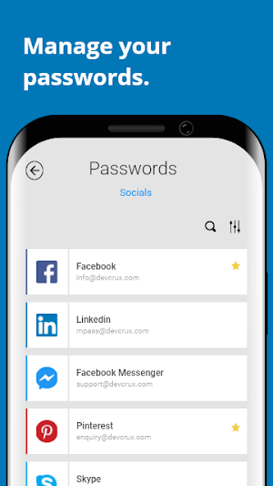 mPass - Secure Password Manager Screenshot 2