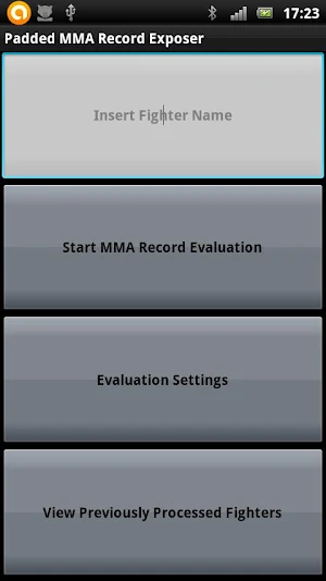 Padded MMA Record Exposer Screenshot 0