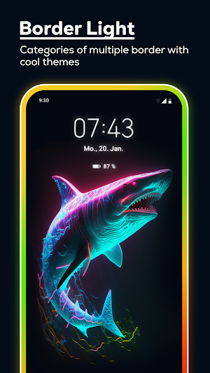 Edge Lighting Color wallpapers Screenshot 1
