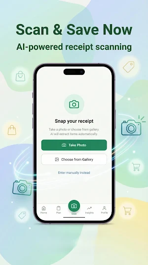 ShopSense: Grocery Tracker Screenshot 1