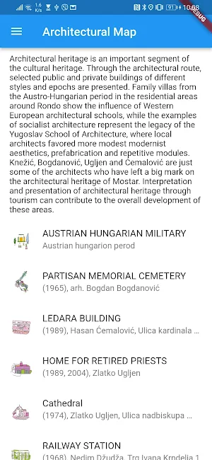 Mostar Herit Routes Screenshot 2