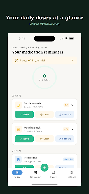 DoseAlert: Med Reminder Screenshot 0