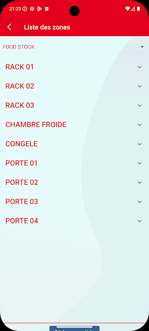 FOOD STOCK Livraison Screenshot 3