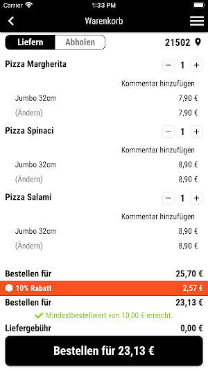 Efes Dönerimbiss Screenshot 1