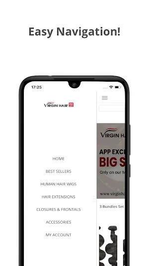 Virgin Hair Outlet Screenshot 3