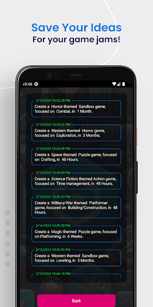 Game Jam Genie Screenshot 2