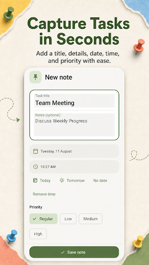 Pinny Notes: To-Do List Screenshot 3