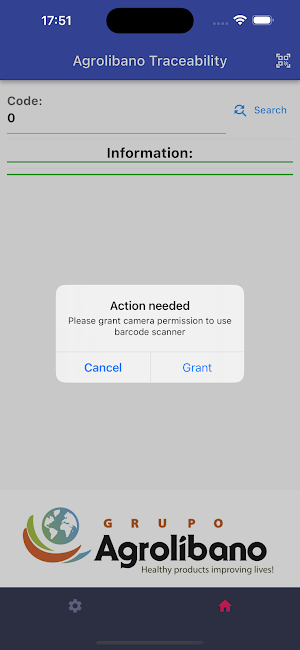 Agrolibano Traceability Screenshot 0