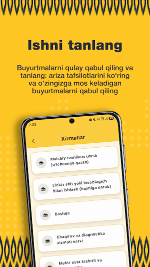 Xizmat Mohir Screenshot 2