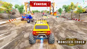 Off Road Monster Truck Racing: Free Car Games Screenshot 3