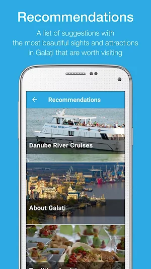 Galați City App Screenshot 2