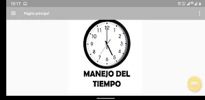 Manejo del tiempo Screenshot 0