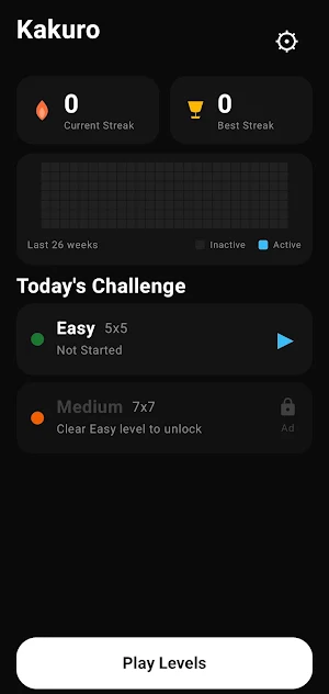 Kakuro: Number Logic Puzzle Screenshot 1