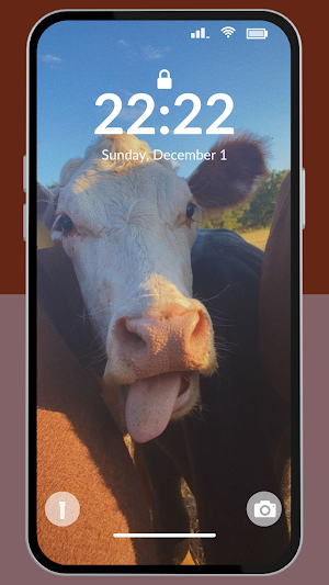 Aesthetic Cow Wallpaper 4K Screenshot 0