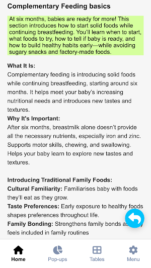 Nutrilearn Screenshot 1