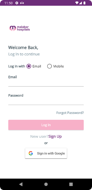 Malabar eConsult Screenshot 1