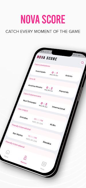 Nova Score - Live Football Screenshot 0