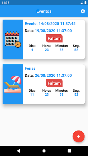 Contagem Regressiva Screenshot 3