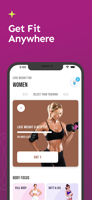 Fat Burning Workouts for Women Screenshot 1