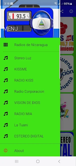 Radios de Nicaragua Pro Screenshot 1