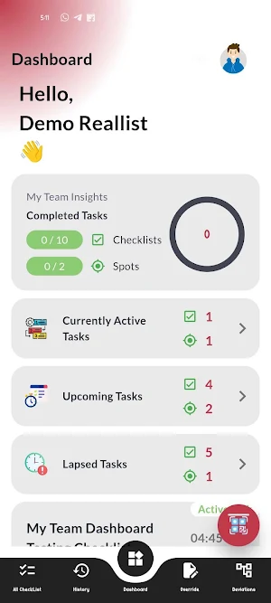 Reallist - Digital Checklist Screenshot 0