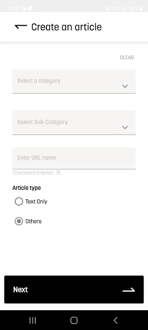 Manorama Online Reporters app Screenshot 1