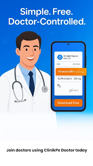 ClinikPe: Faster Rx & Booking Screenshot 0