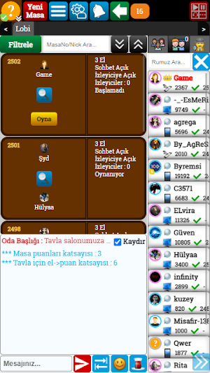 TavlaMobil.Com Tavla Oyna Screenshot 2