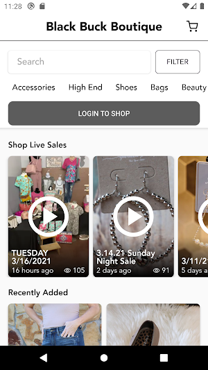 Black Buck Boutique Screenshot 1